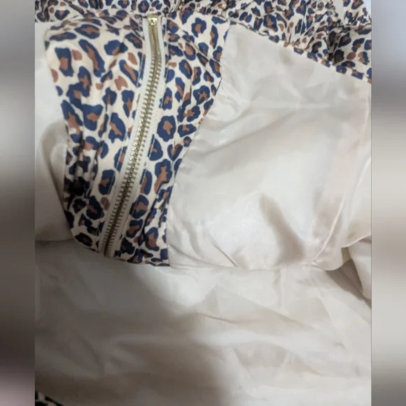 NWOT Crown Ivy Women's  vest/leopard/small(4) - Picture 10 of 13